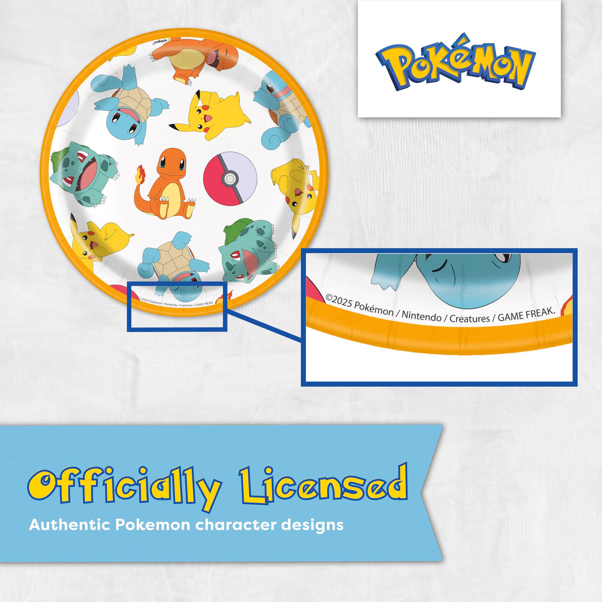 Unique Pokemon party kit setup creates a cohesive, stress-free decor.