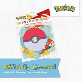 Unique Pokemon birthday sticker adds celebration for the guest of honor