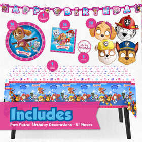 Unique Skye tablecloth 54x84 protects surfaces with Paw Patrol charm.