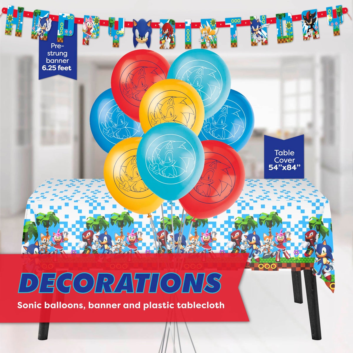 Unique Sonic plates 9in handle pizza and cake with sturdy design.