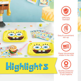 Unique Spongebob officially licensed logo confirming authentic decor