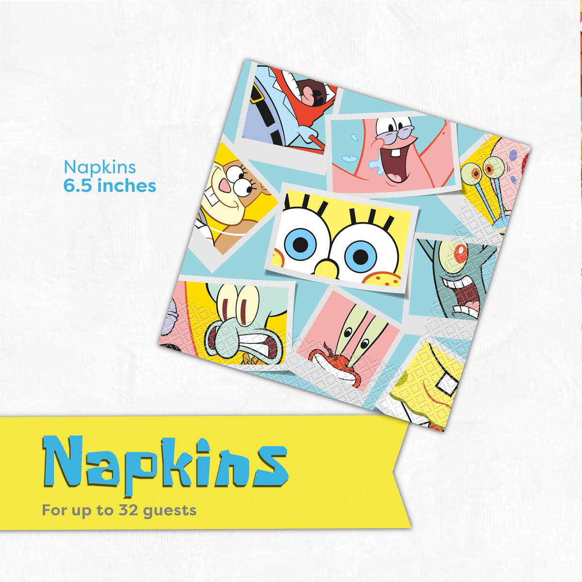 Unique Spongebob party decor kit for quick, cohesive setup