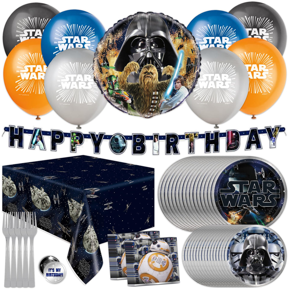 Unique Star Wars banner 6ft decor to elevate your birthday setup