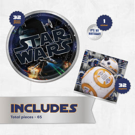 Unique Star Wars plates for easy serving and sturdy dining