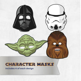 Unique Star Wars tablecloth protects surfaces while tying the theme together.