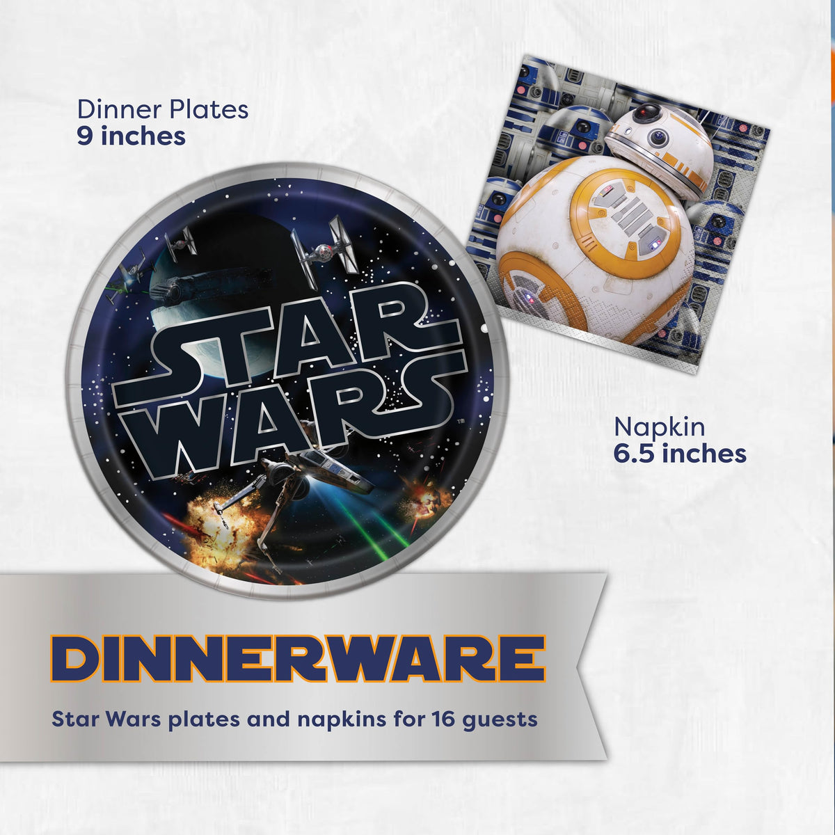 Unique Star Wars sticker, It's My Birthday, adds festive flair.