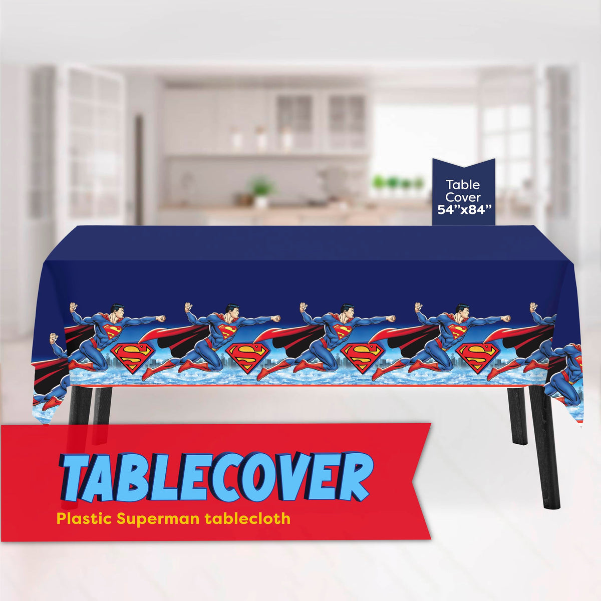 Unique Superman napkins 6.5 inches help wipe spills with superhero flair