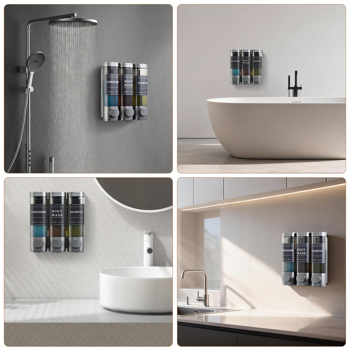 Unisence durable ABS construction offers long-term reliability.