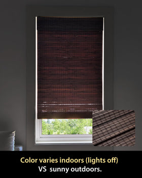 UNISHADES mounting example illustrating easy setup and clean look.