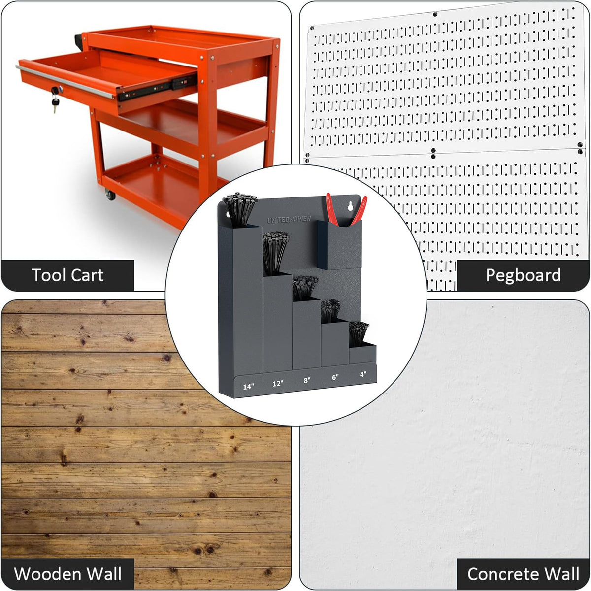 UNITEDPOWER Sleek powder-coated finish complements any workspace