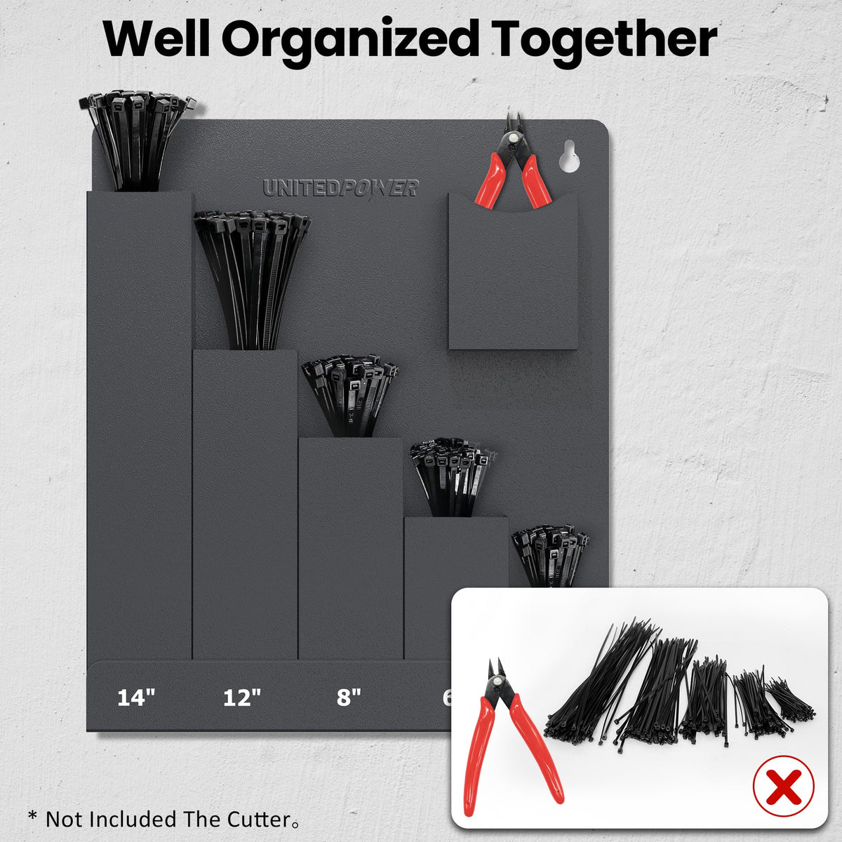 UNITEDPOWER Workshop and garage organization for clutter-free spaces