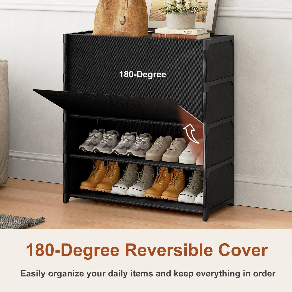 UNITSTAGE expandable design adapts to closet space and needs