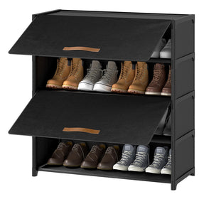 UNITSTAGE 5-tier shoe rack keeps 20 pairs neatly organized