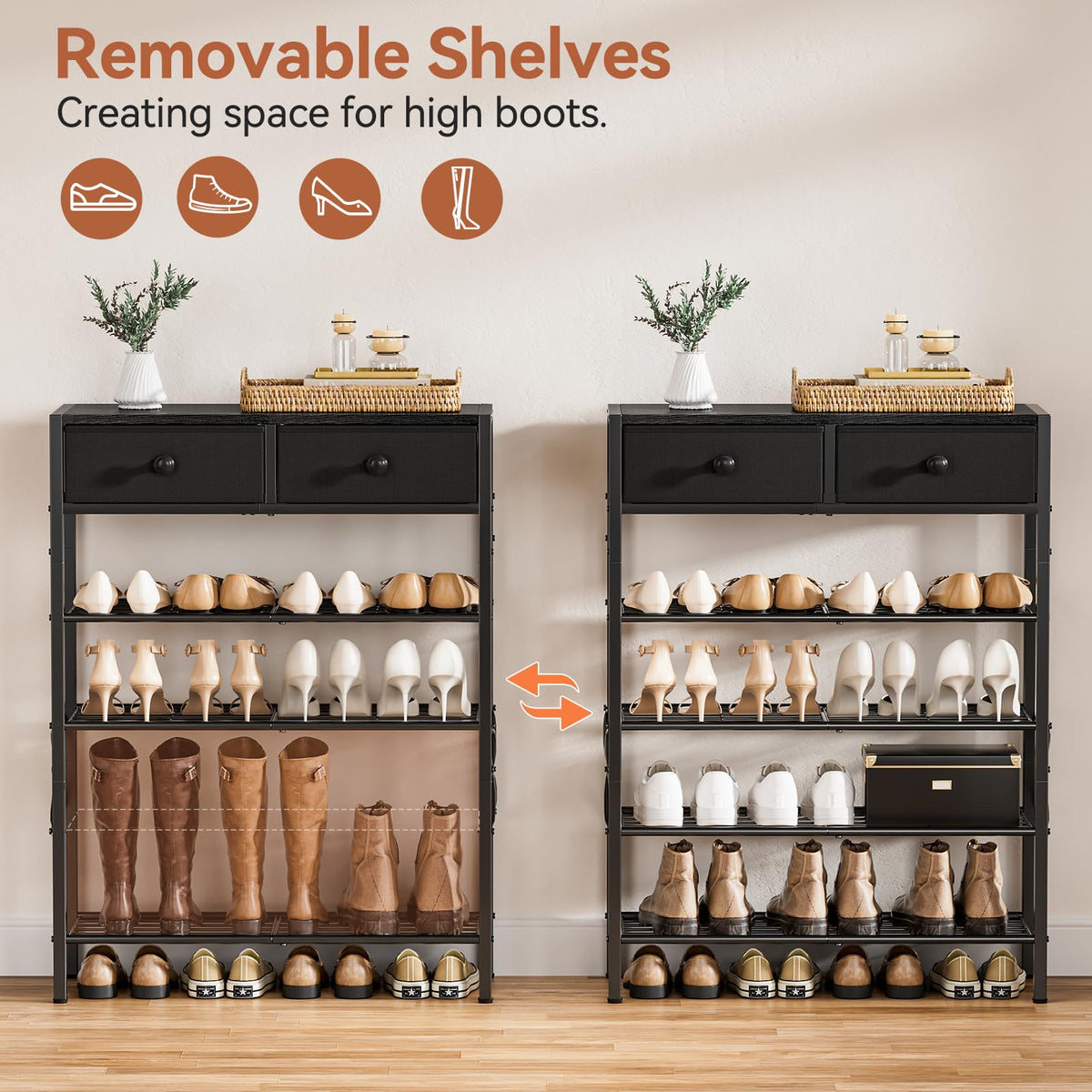 UNITSTAGE wooden top close-up reveals premium craftsmanship and stability.