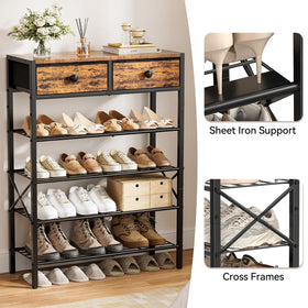Dimension guide shows overall size and evenly spaced shelves.