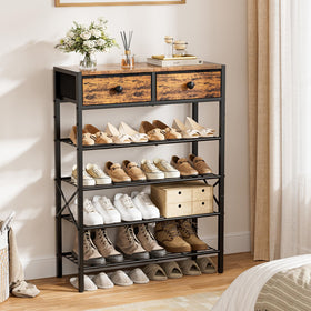 Close-up of UNITSTAGE wooden top showing sturdy craftsmanship and smooth surface.