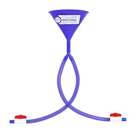Univercity Beer Bong Double Header with built-in valves for controlled flow during parties