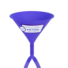 Univercity beer bong two-foot tubes enable comfortable standing or kneeling chugs