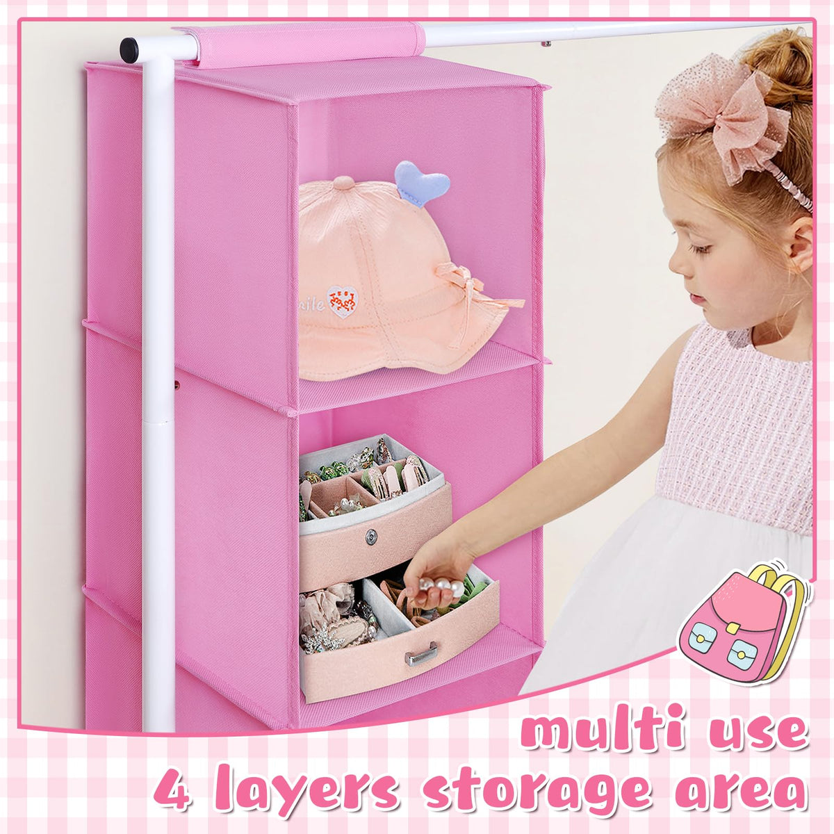 Folded storage image highlights collapsible design for quick stowaway after playtime.