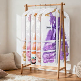 Univivi D-ring hanger design for easy drying and packing