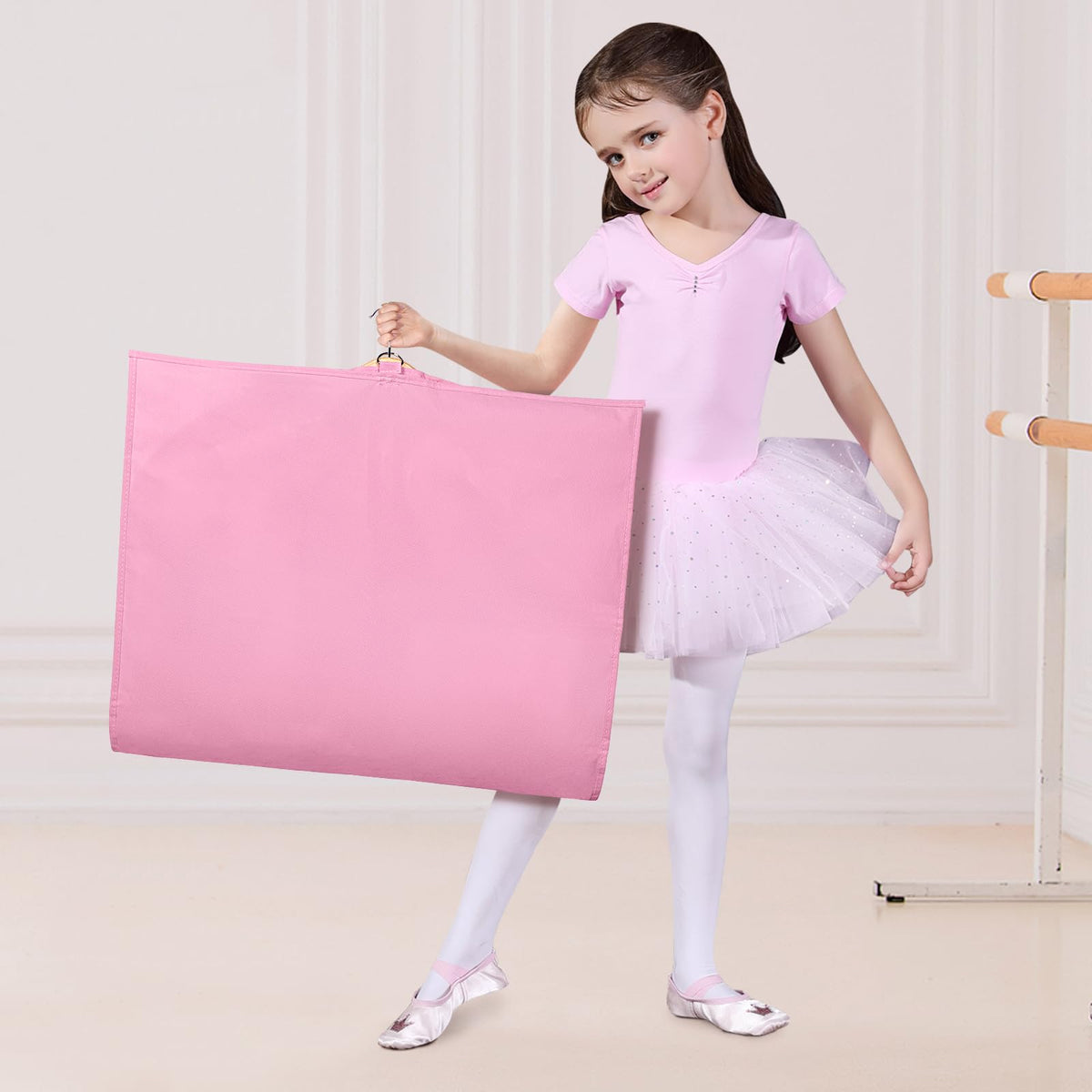 Univivi 4 pack offers durable, reusable storage for dance wardrobe and gear.