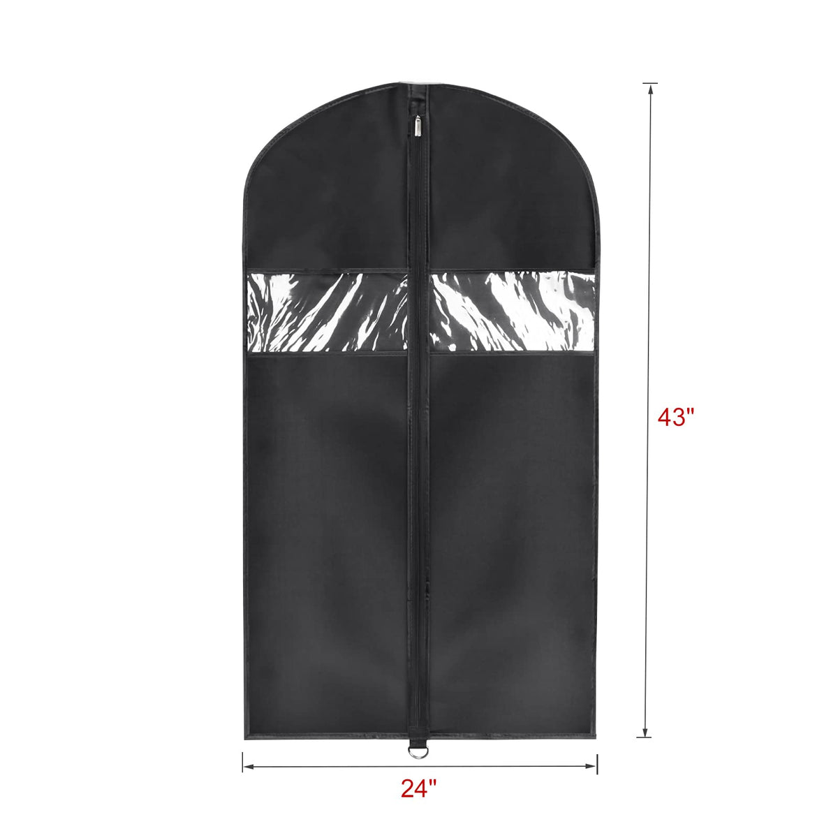 Univivi garment bag made from breathable Oxford fabric protects garments.