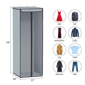 Large-capacity bag holds 10–20 garments for off-season storage.