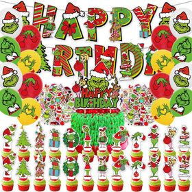 UNJUICE green monster rain curtain for instant festive entrances
