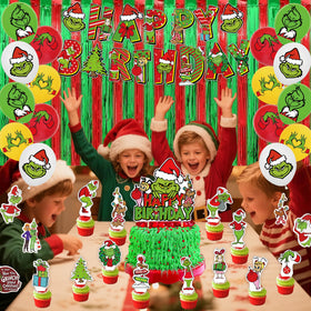 UNJUICE Merry Christmas hanging banner enhances entryways