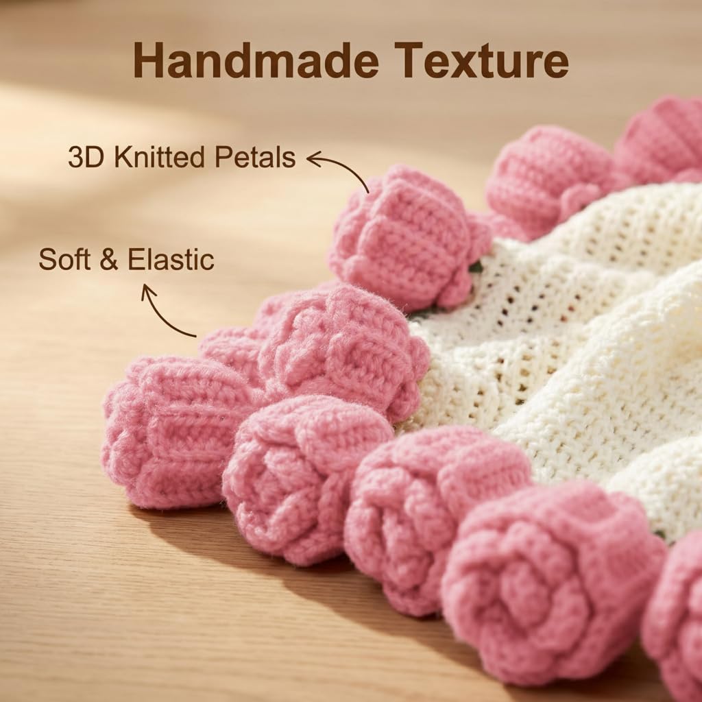 UODOR soft yarn texture close-up highlights comfort and warmth.