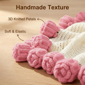 UODOR soft yarn texture close-up highlights comfort and warmth.