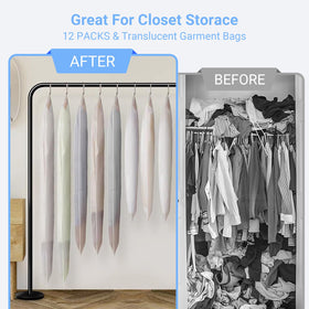 UOUEHRA wardrobe organization by color with this bag set.
