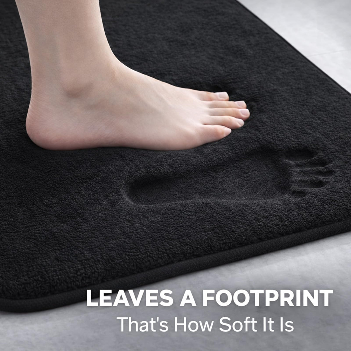 Uowuoiw anti-slip backing keeps rugs securely in place on tile or wood flooring.