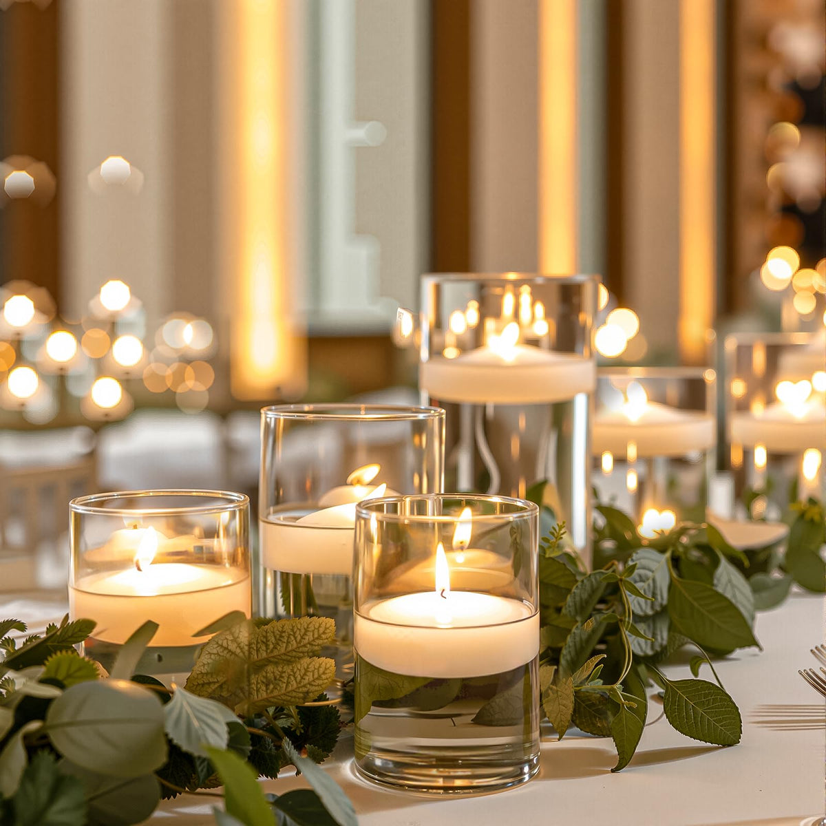 UPBUD 12-piece vase set ideal for wedding decor
