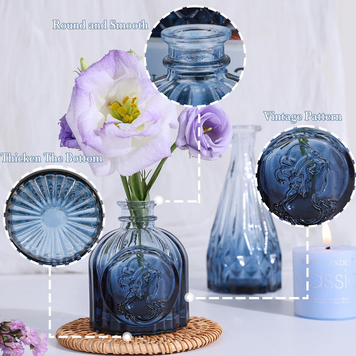 UPBUD Gift-ready vase set suits bridal showers and memorable occasions.