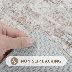 Uphome non-slip backing grips floor for safe footing