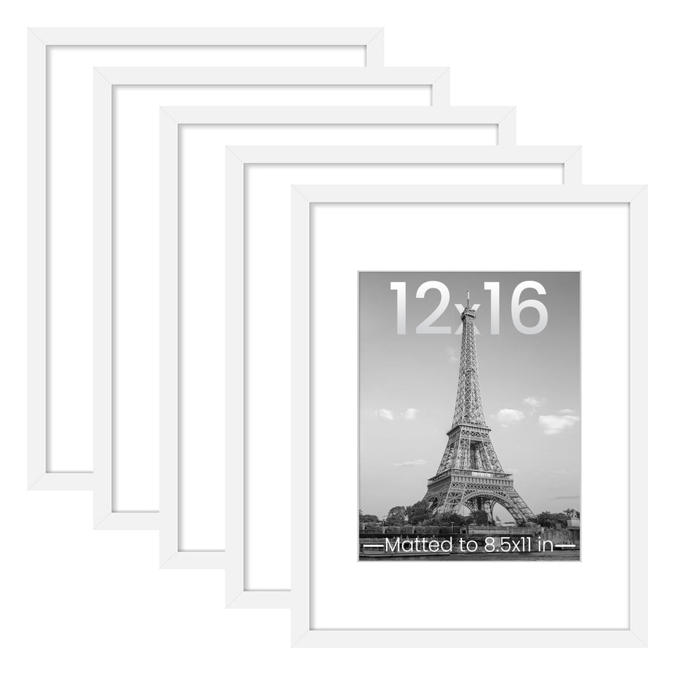 upsimples 12x16 frame set 5 collage on wall for gallery display
