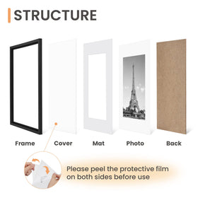 upsimples 12x18 without mat display offers a bold, modern photo presentation.