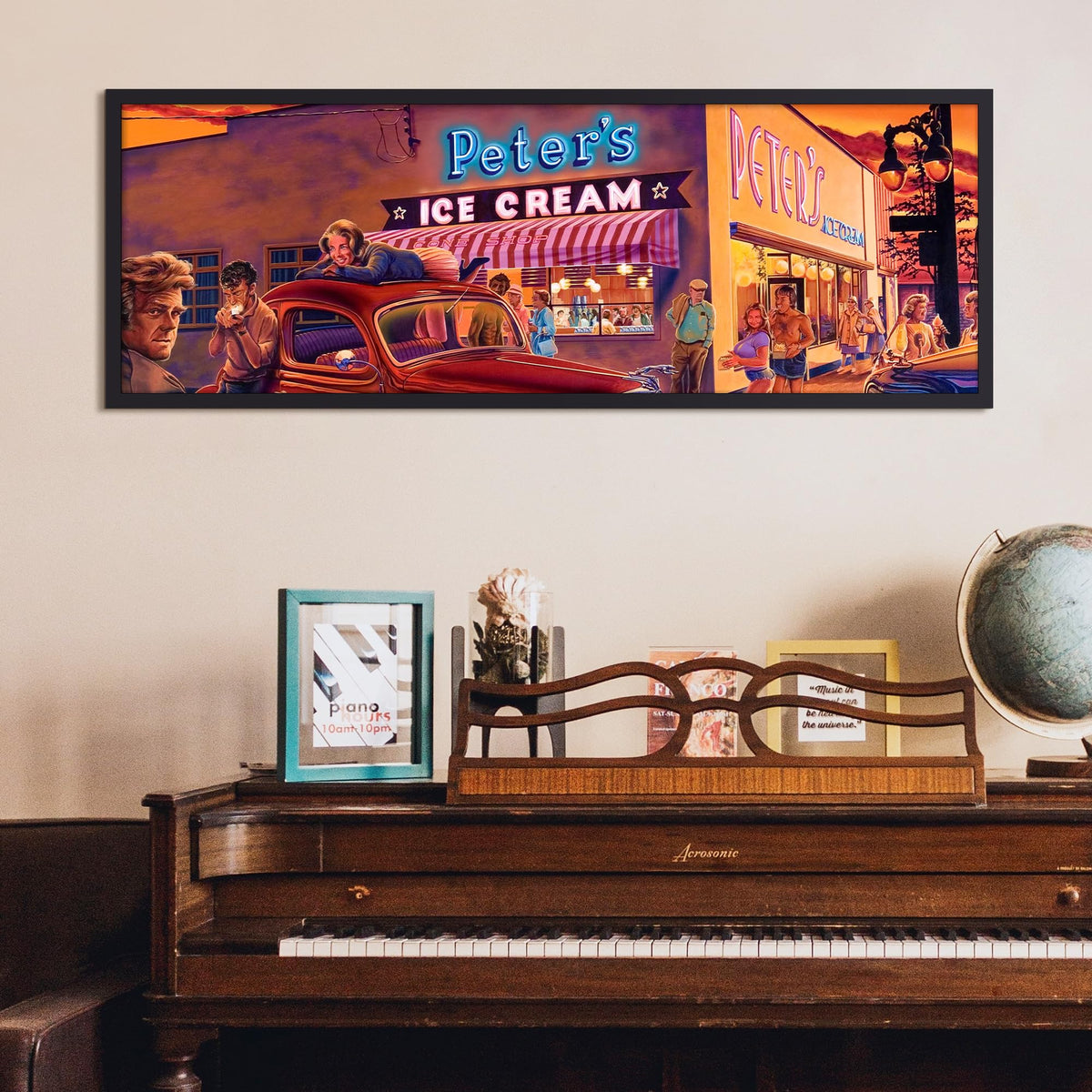upsimples 13.5x40 frame with mat display showing stable layout