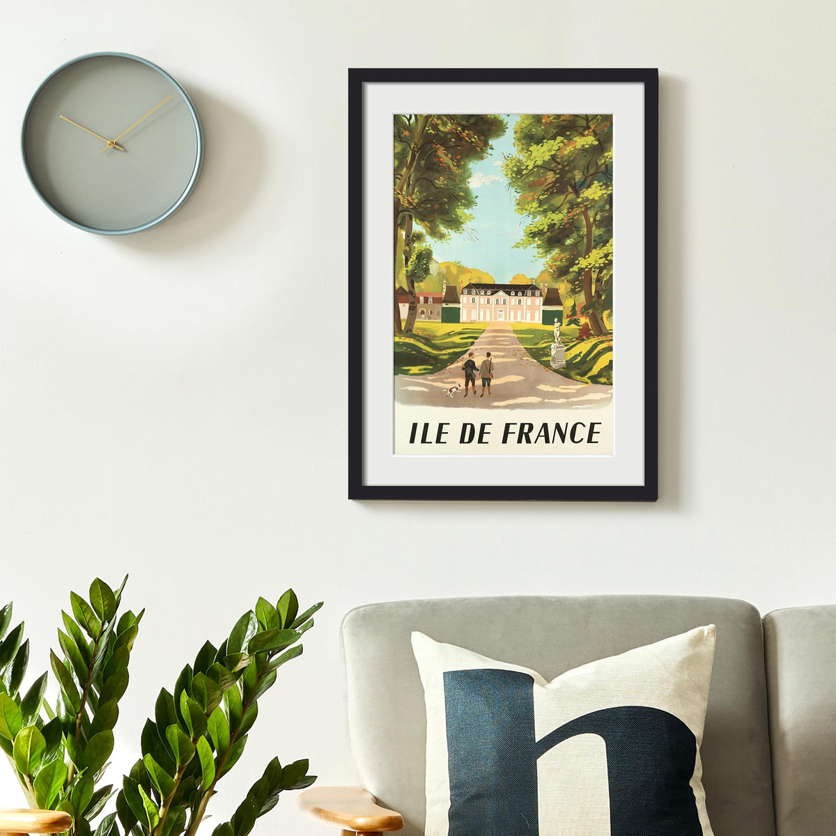 Upsimples 14x20 frame with inner 11x17 mat highlights photos while staying secure.