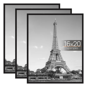 Upsimples 16x20 frame front view, three-pack ready for wall gallery.