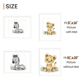upsimples 16x20 frame without mat for versatile wall art