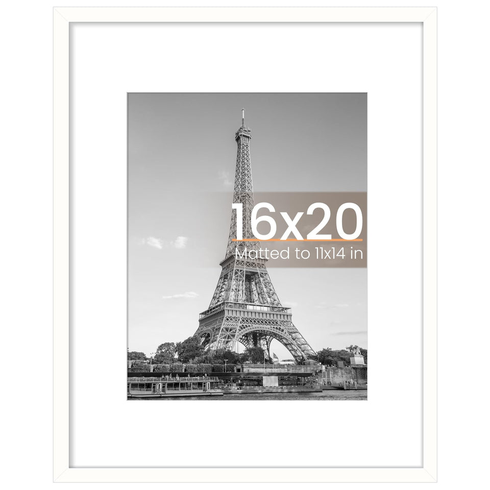 upsimples 16x20 picture frame front view for a clear display