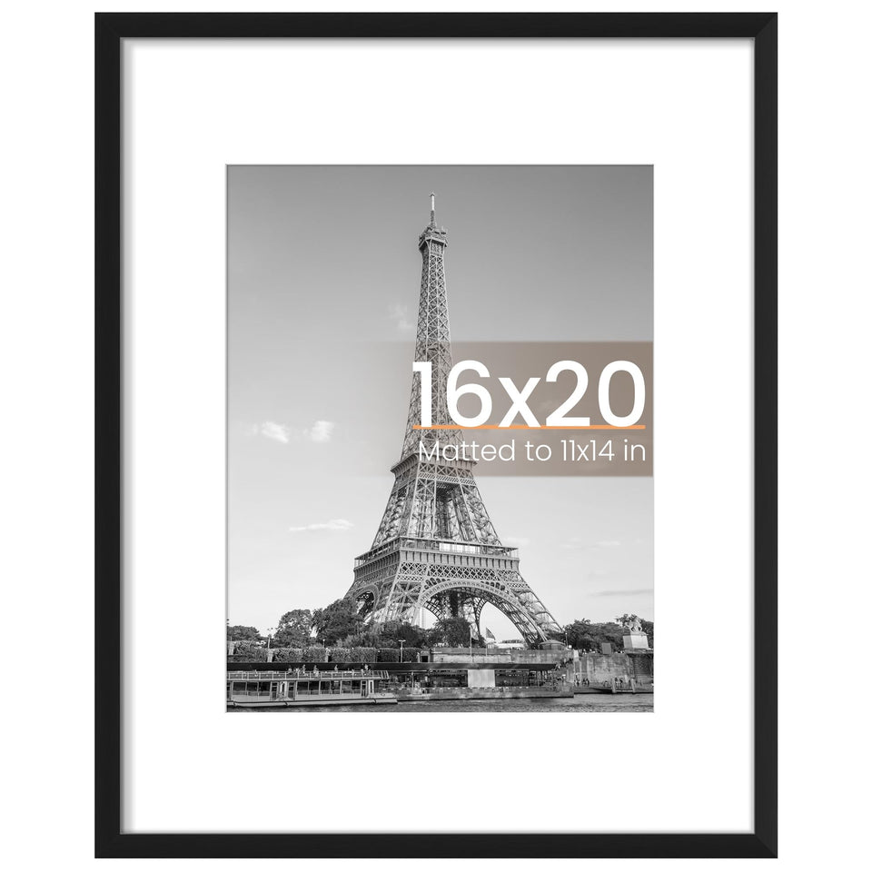 upsimples 16x20 picture frame front view for wall display of memories