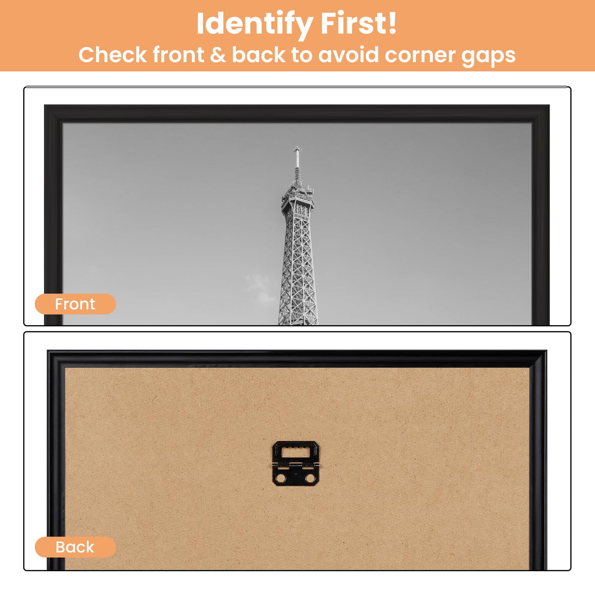 upsimples 16x24 frame loading poster inserts during setup