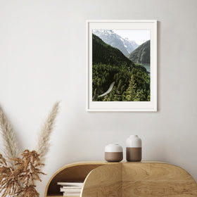 upsimples 18x24 frame with mat inside demonstrates 16x20 poster fit for display
