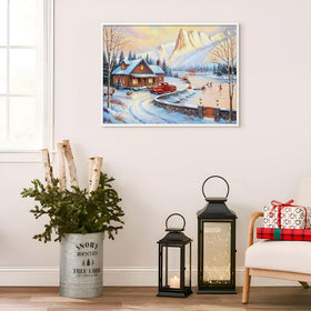 Upsimples 18x24 frame white 3-pack scratch-proof cover keeps posters pristine.