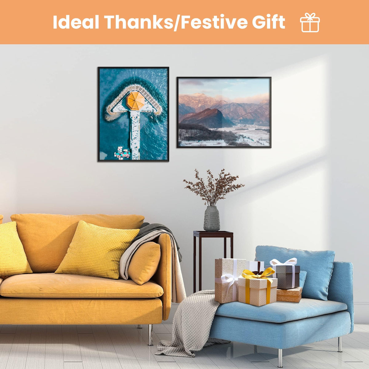 Upsimples 18x24 poster frame versatile use for art, movies, and photos.
