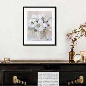 Upsimples 20x24 frame with mat displaying 16x20 inside for poster versatility.