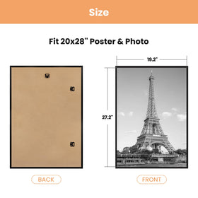 upsimples 20x28 frame assembly sliding strips